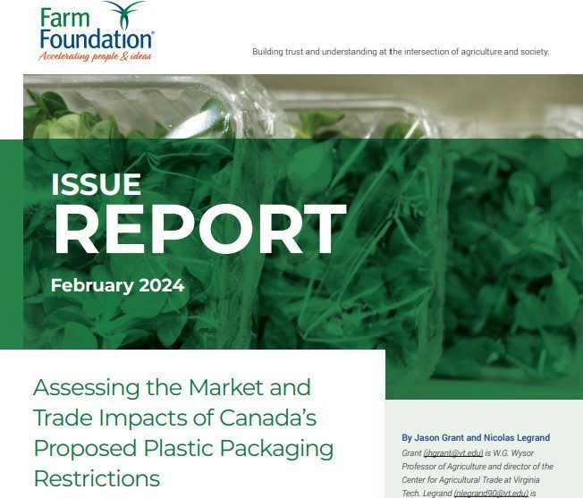 Plastic Packaging Issue Report Cover